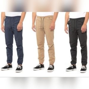 3 Pairs of Hurley Twill Jogger Pants
